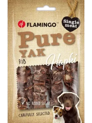 Nyhet!  Hapki Pure Rib med yak‑hjerte 100g (8stk)