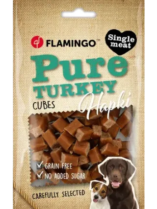 Nyhet! Hapki Pure Cubes With Turkey 85g (10stk)