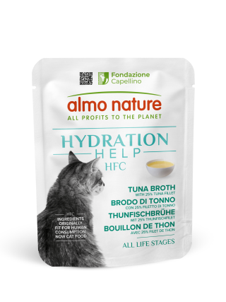 Almo nature  HFC Cat Hydration Help – Tunfiskbuljong med tunfisk (50 g)