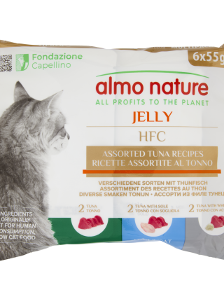 Almo nature HFC Jelly Multipack med tunfisk 6x55 g 8stk